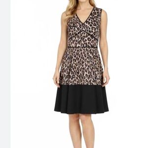 Taylor Dress, Leopard design